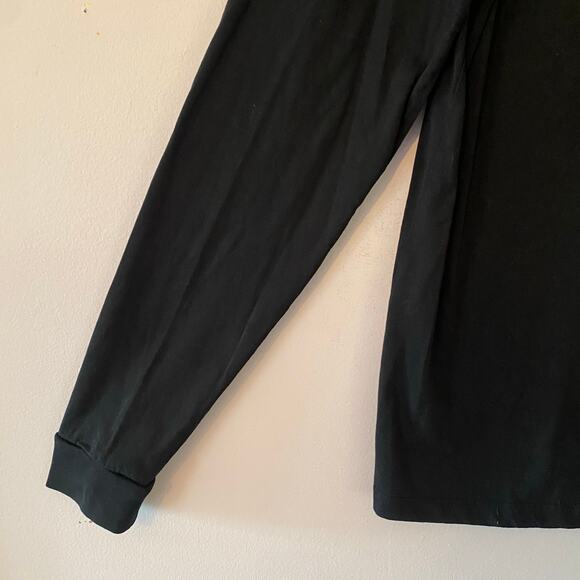 Kotn Black Long Sleeve Tee Crewneck T-Shirt Basic Loungewear Men's size Medium - Picture 4 of 8